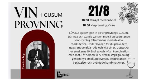 Vinprovning med LÈVENZ