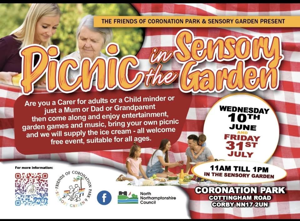 Picnic in the Sensory Garden