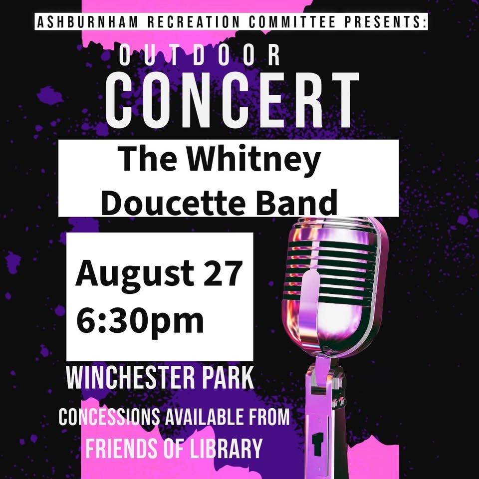 Outdoor concert – The Whitney Doucette Band