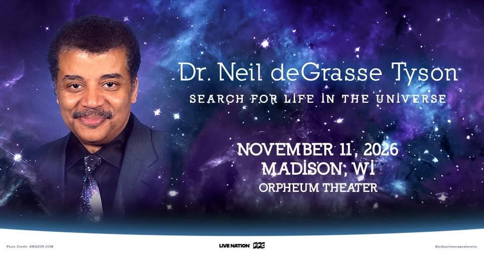 Dr. Neil Degrasse Tyson - Search For Life In The Universe at Orpheum Theater