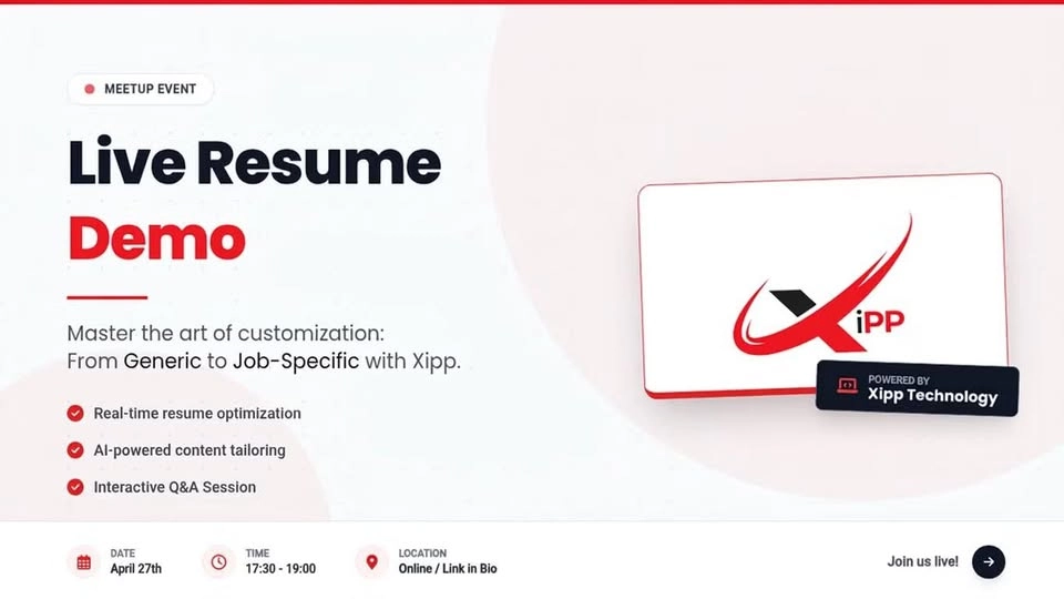 Beat the Bots: A Hands-On Resume Audit & Optimization Workshop