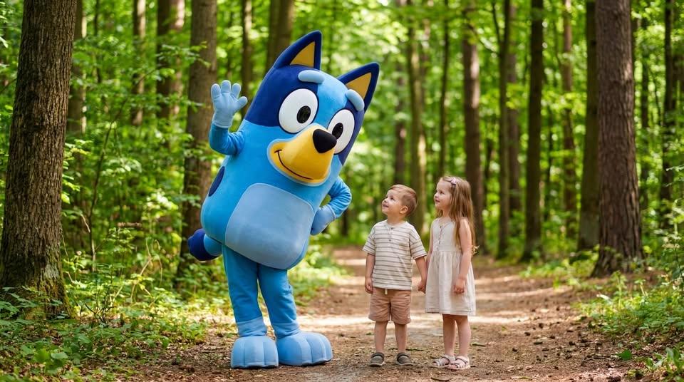 Märchenpfad durch den Wald in Amberg