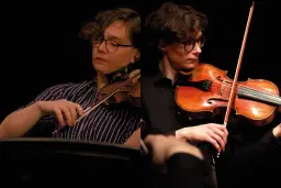 Tisdagskonsert: I brist på cellist – duomusik för violin och viola