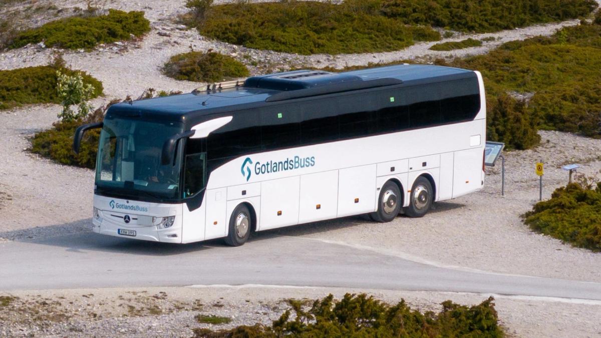 Busstransfer till Närsakar från Visby, Österport