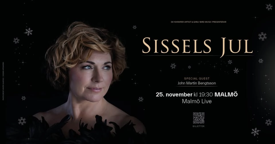 SISSELS JUL 2026 | Malmö Live, MALMÖ | 25.11.26