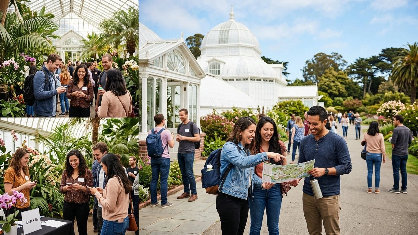 Come Solo, Leave with Friends at the Conservatory of Flowers in GGPark!