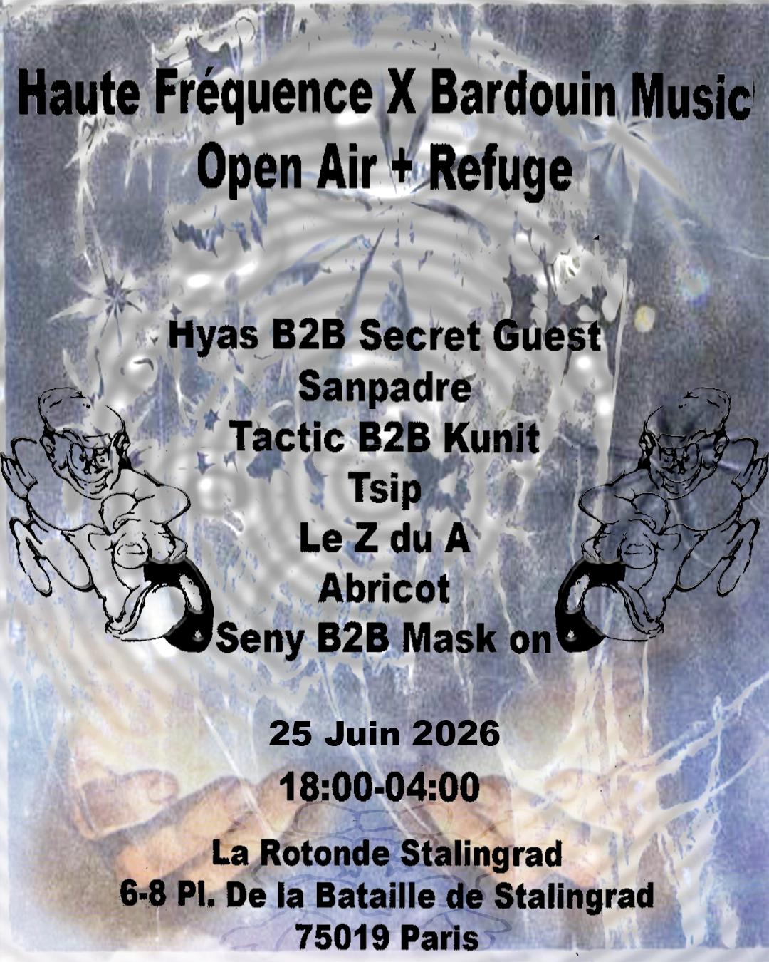 Haute Fréquence x Bardouin Music - Open Air & Club