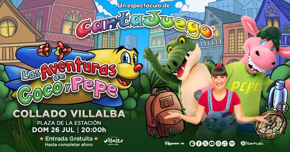 CantaJuego - Collado Villalba - Las Aventuras de Coco y Pepe