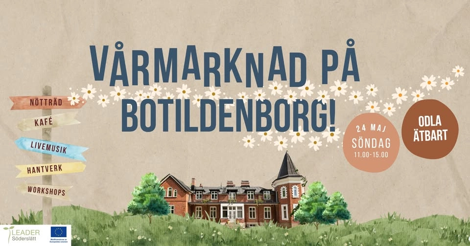 Vårmarknad på Botildenborg