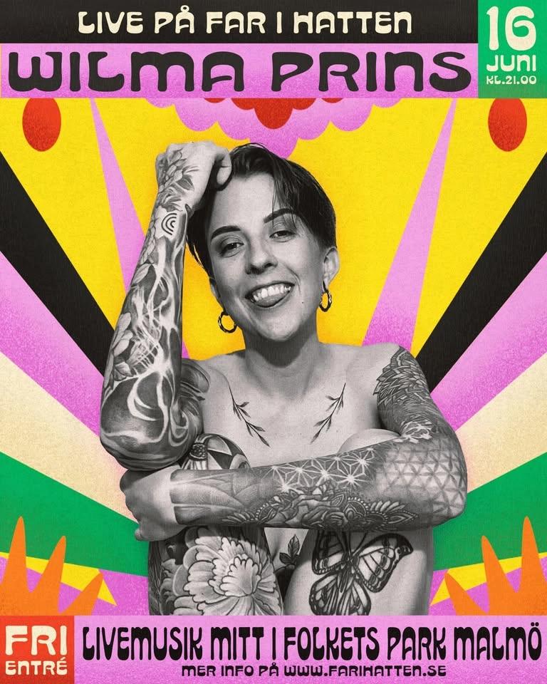 Wilma Prins live på Far i Hatten