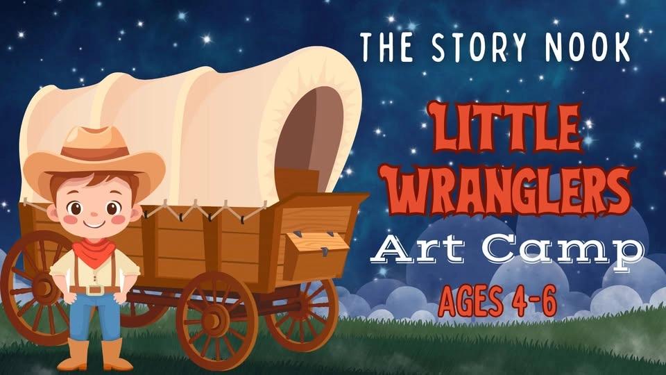 🤠🐴 Little Wranglers Art Camp | Ages 4-6 🐴🤠