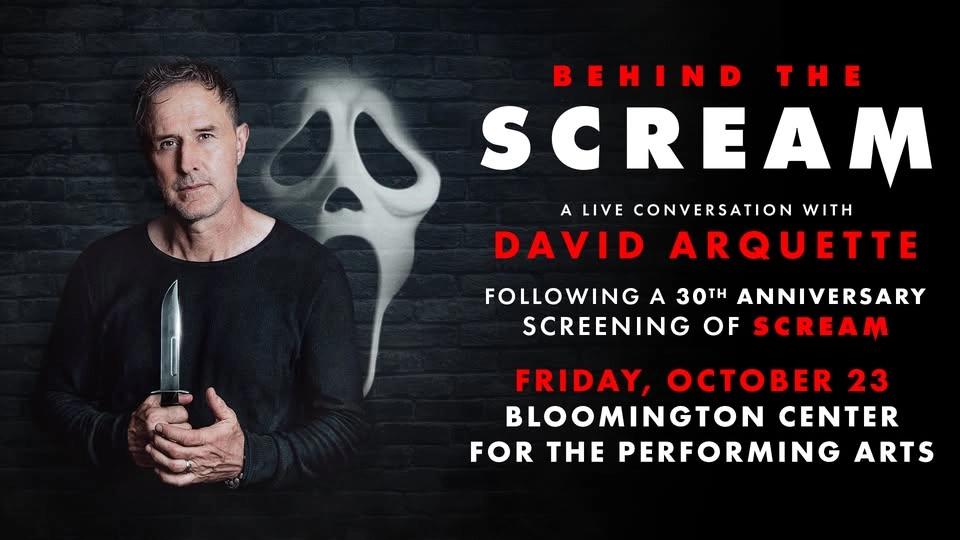 Behind The Scream: A Live Conversation with David Arquette