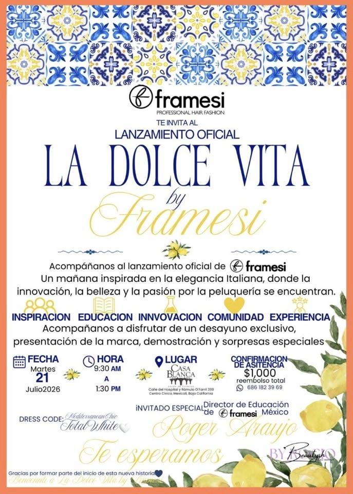 LA DOLCE VITA by FRAMESI