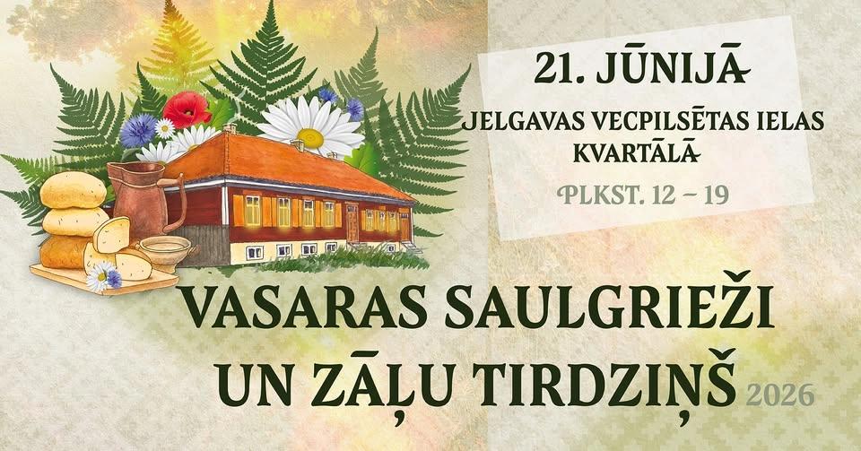 🌿☀️ ZĀĻU TIRDZIŅŠ JELGAVAS VECPILSĒTĀ ☀️🌿