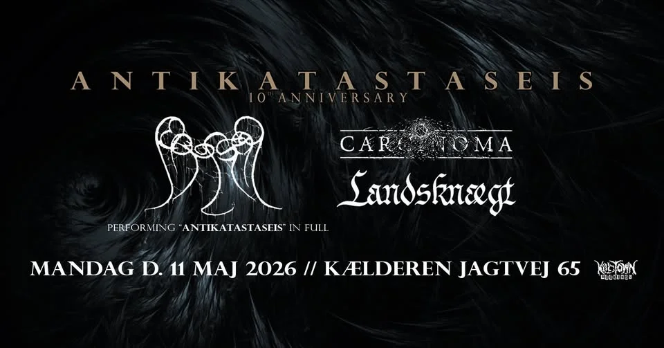 Abyssal (uk) + Carcinoma (uk) + Landsknægt (dk) @ Kælderen Jagtvej 65