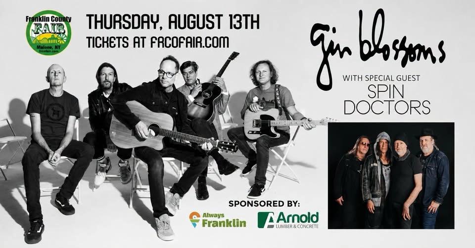 Gin Blossoms with Special Guest Spin Doctors