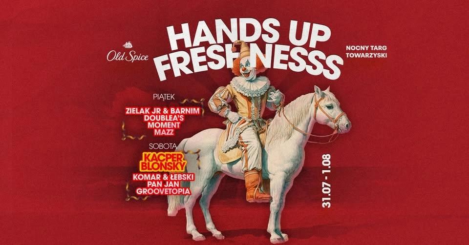 HANDS UP FRESHNESSS | OLD SPICE X NTT