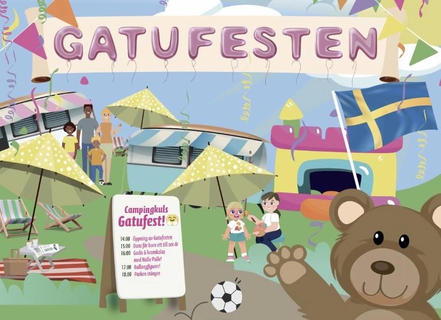 Gatufesten! 🫶 Med kalaskul festivalstämning för alla!💖