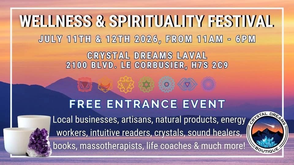 Wellness & Spirituality Festival / Festival du bien-être et de la spiritualité