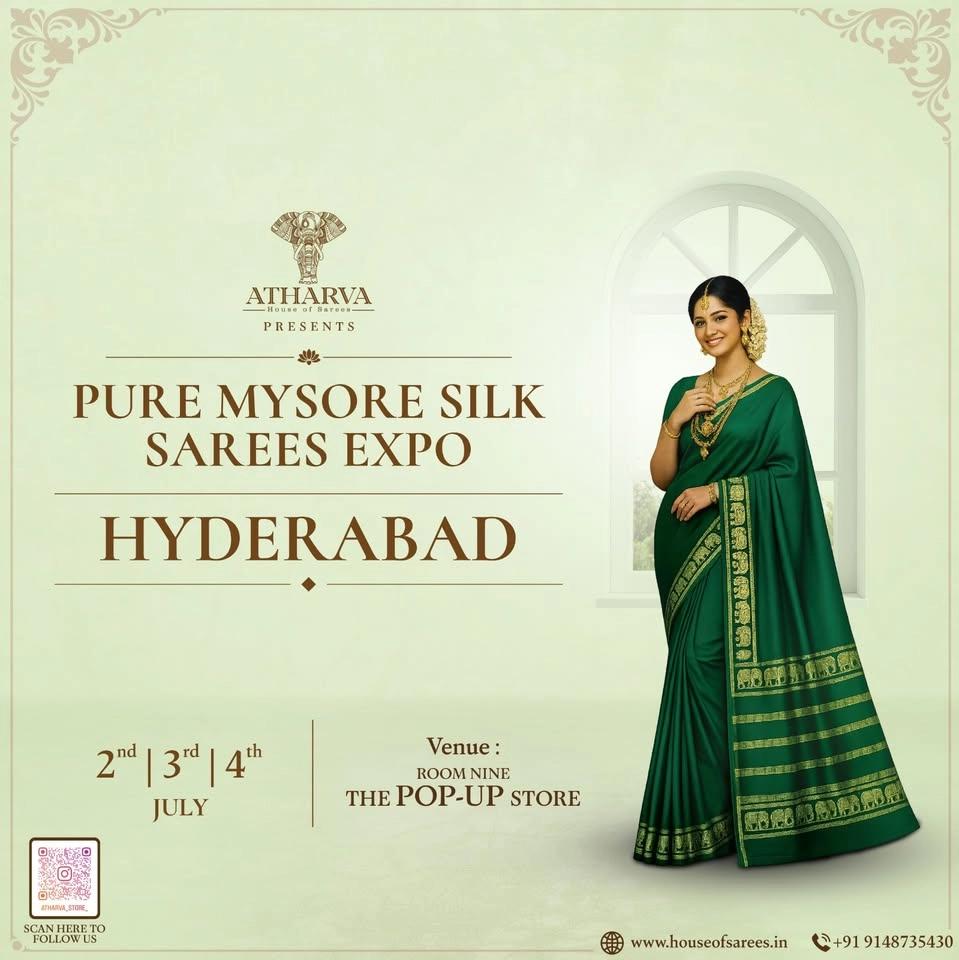 Pur Mysore Silk Saree Expo - Hyderabad