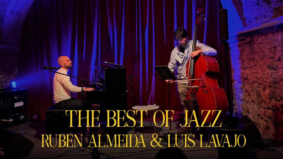 Jazz. Ruben Almeida (piano) & Luis Lavajo (double bass)