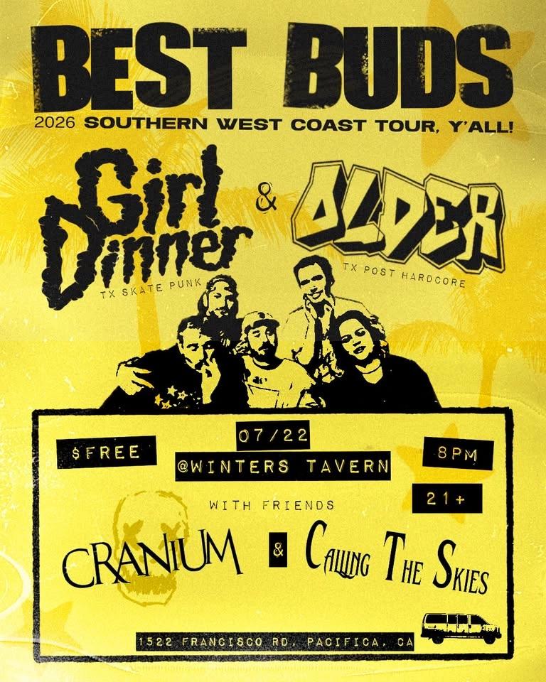 Girl Dinner/Older/Cranium/Calling The Skies