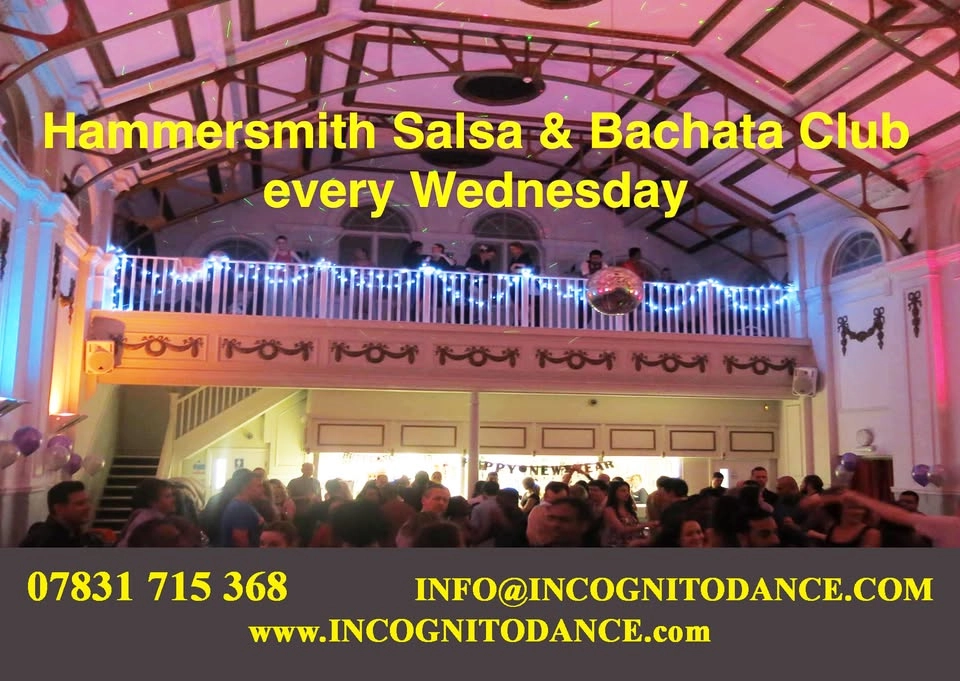🕺💃 Every Wednesday at Hammersmith Salsa & Bachata Club 💃🕺