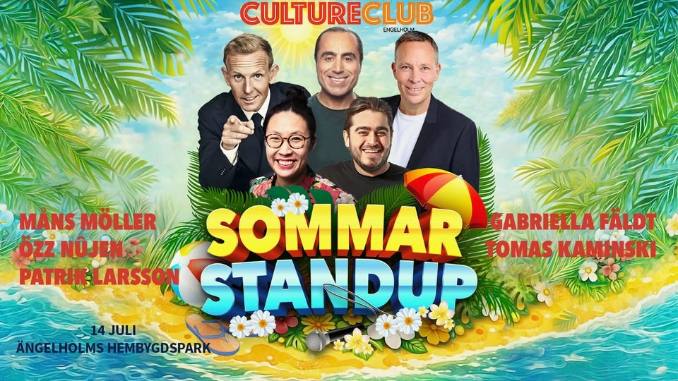 Skrattfest på "Sommarscenen"