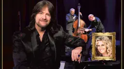 Robert Wells 40 år vid flygeln