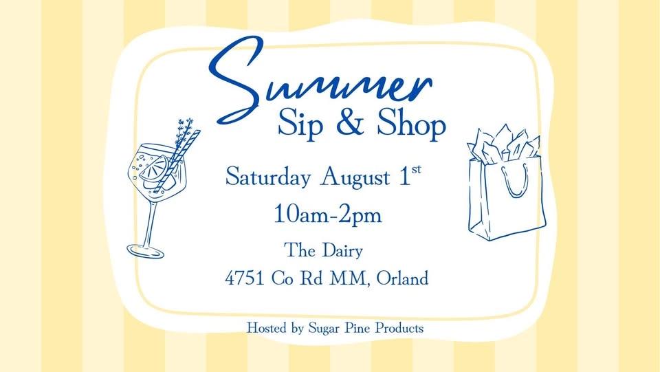 Summer Sip & Shop