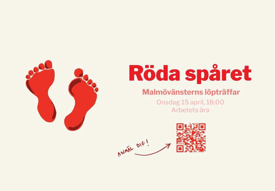 Röda spåret – Träna vänstersväng Träna vänstersväng med Malmövänsterns löpträffar