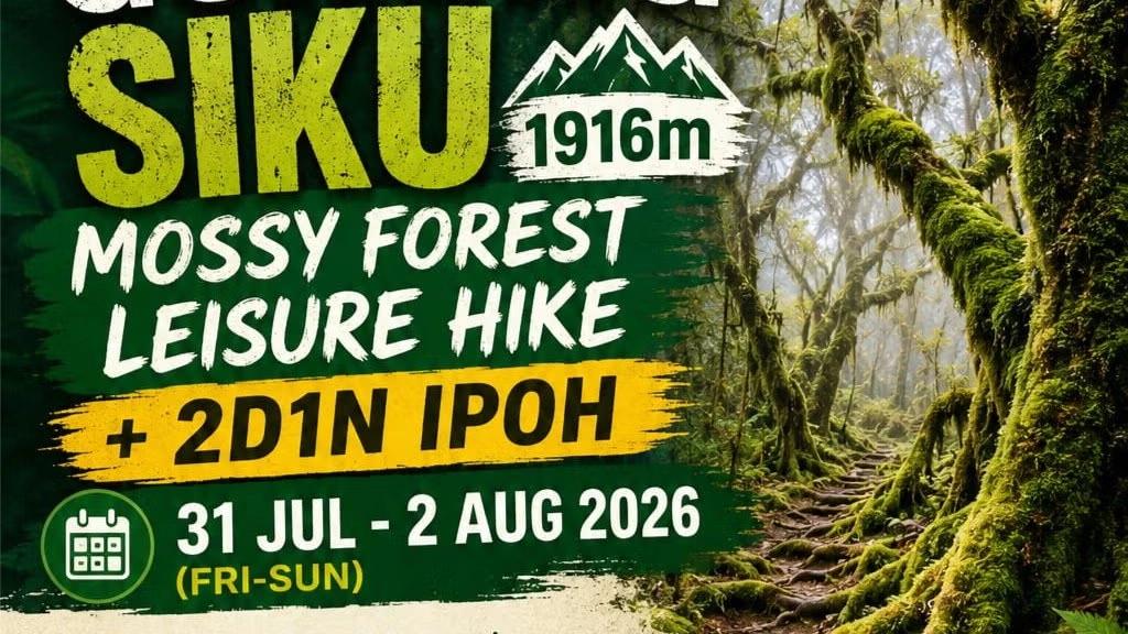 Gunung Brinchang Barat Mossy Forest Hike + 2D1N IPOH 怡保 Relax
