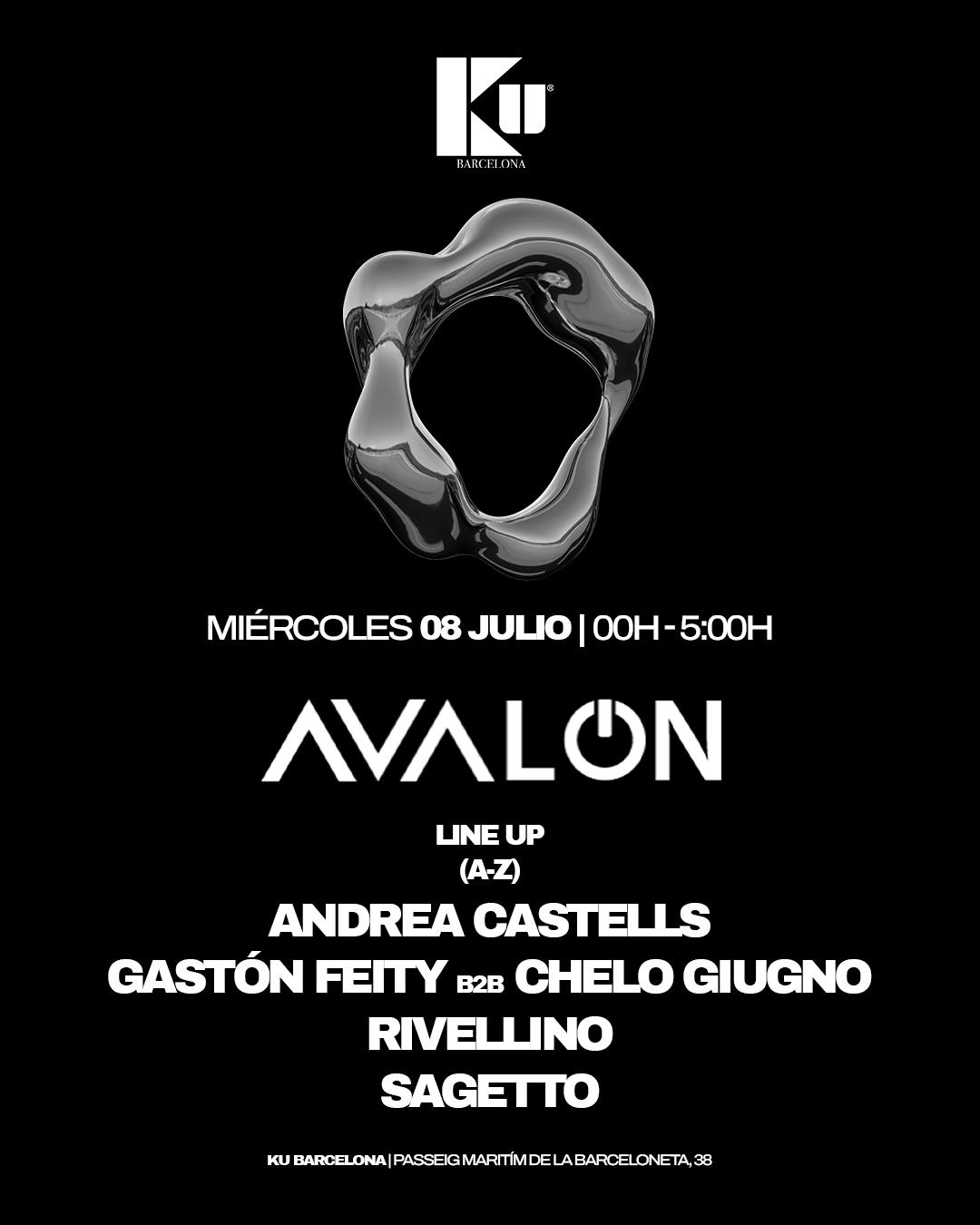 AVALON: Rivellino, Andrea Castells, GFeity, Chelo Giugno, Saguetto
