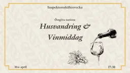 Vinmiddag på Östgöta nation