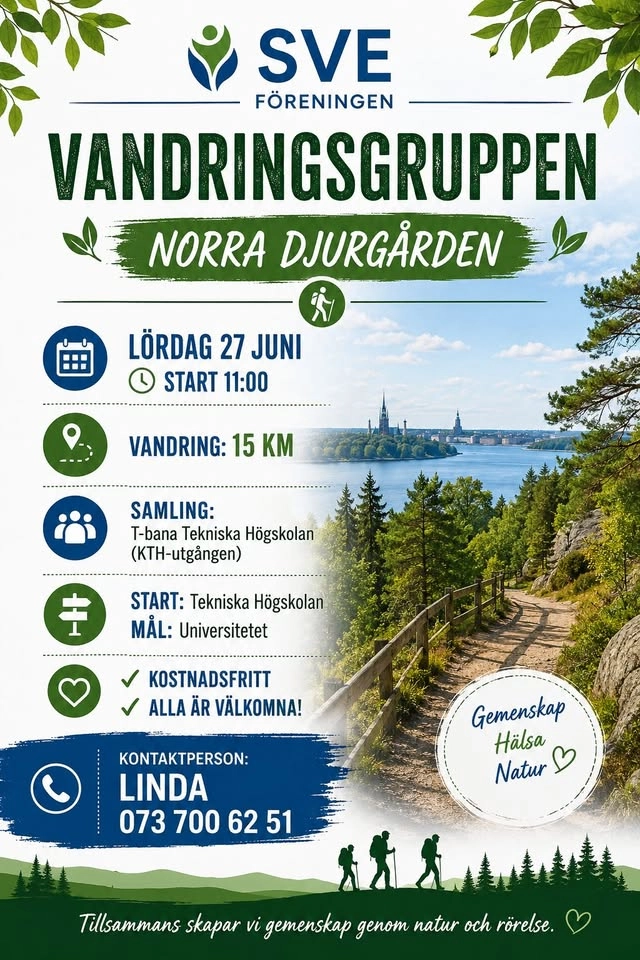 Vandring Norra Djurgården