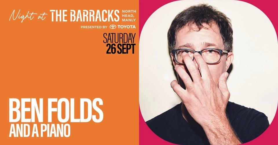 Ben Folds and a Piano Supported by Lindsey Kraft