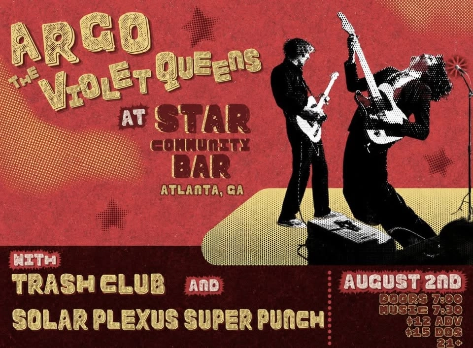 Argo & the Violet Queens, Trash Club, Solar Plexus Super Punch