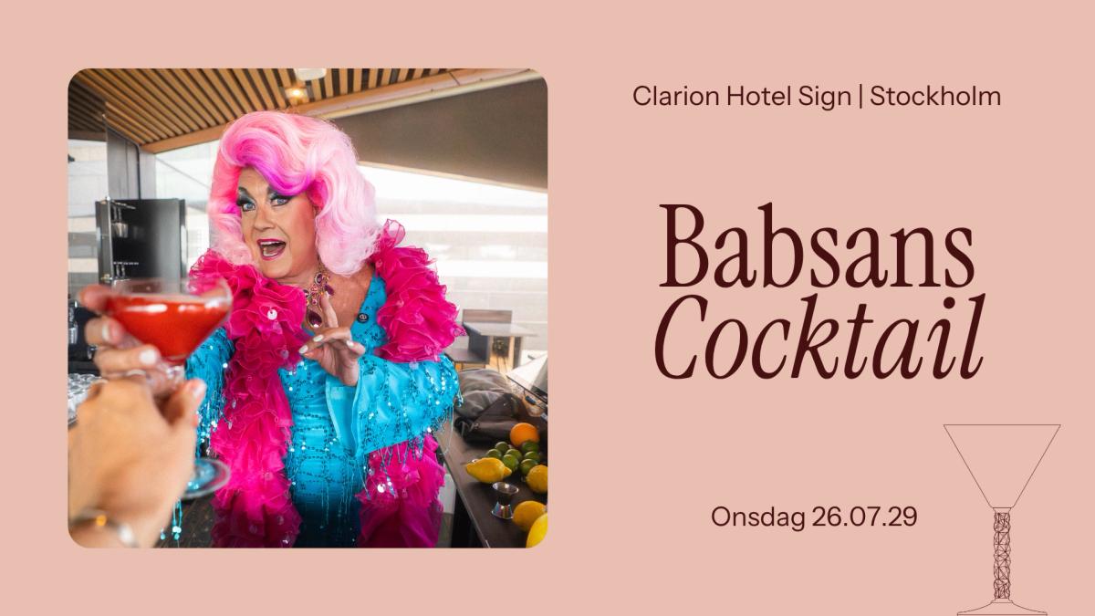 Babsans Cocktail | Clarion Hotel® Sign