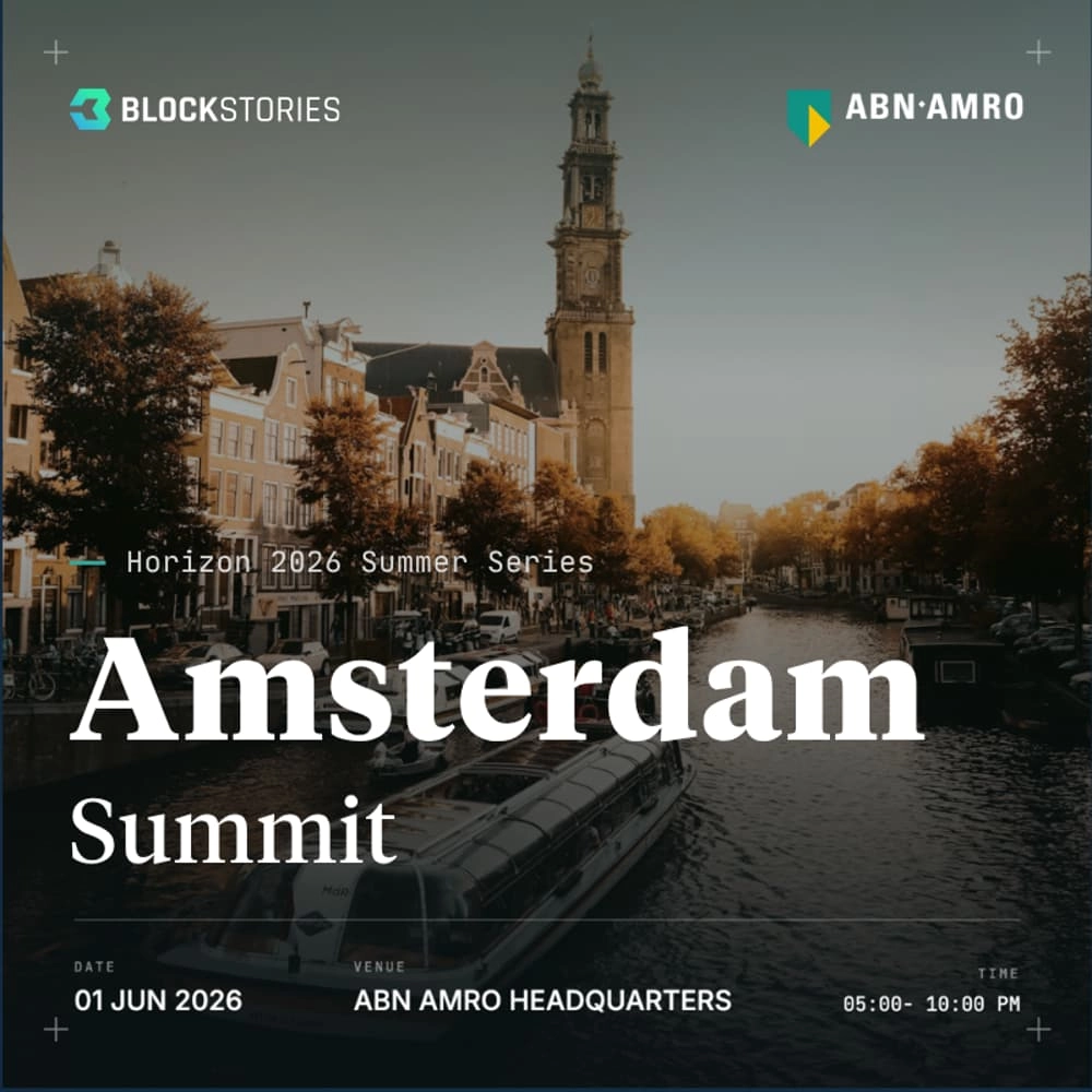 Blockstories Horizon 2026: Amsterdam Summit π³π±