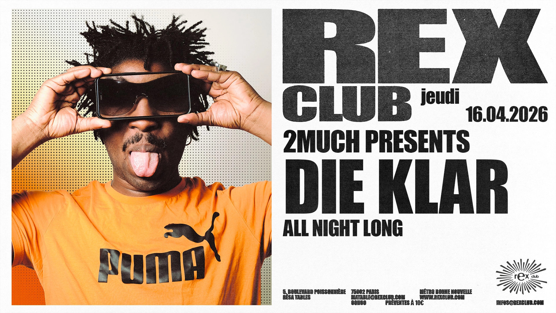 2much presents: Die Klar all night long