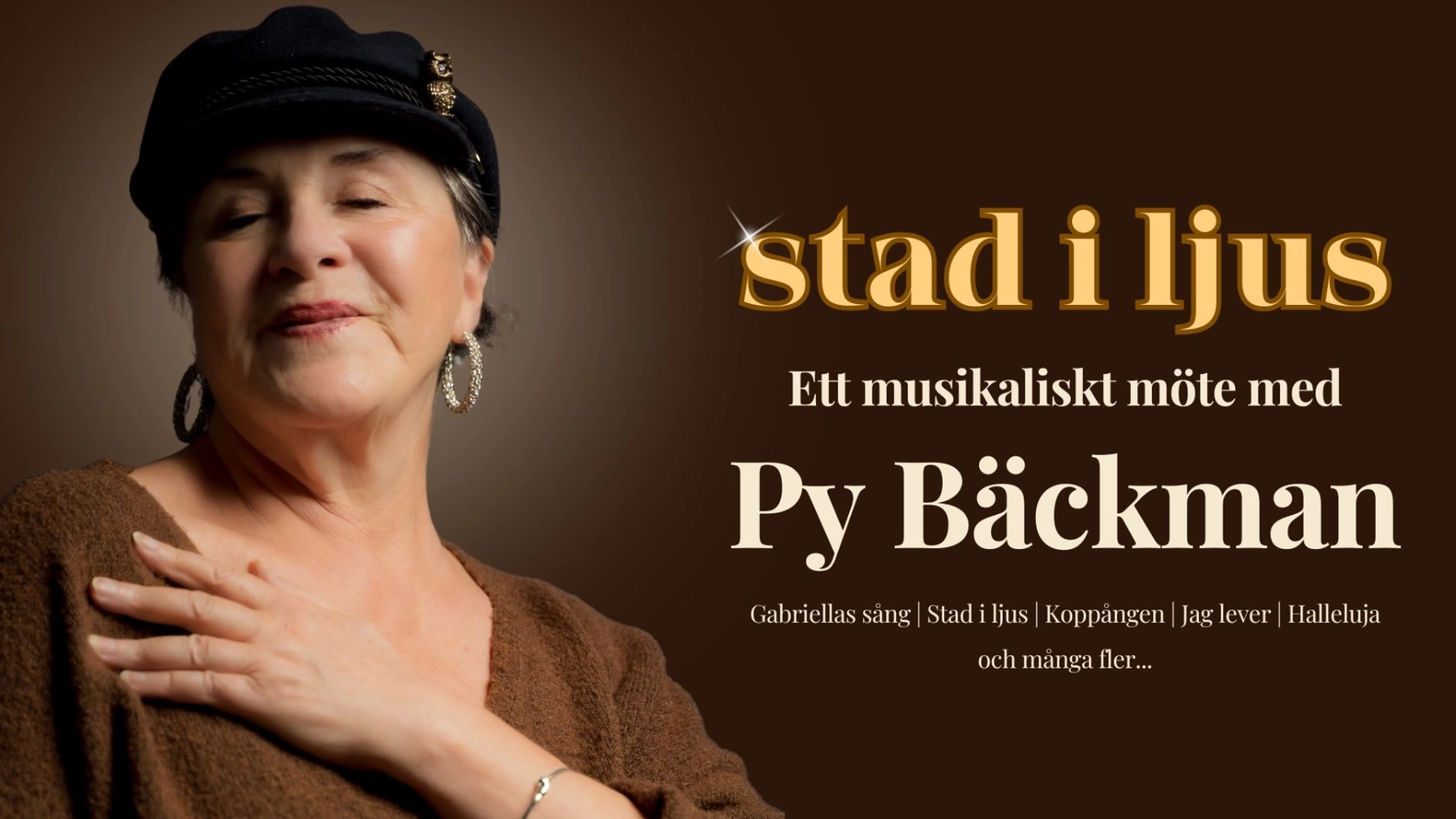 Stad i ljus - Ett musikaliskt möte med Py Bäckman
