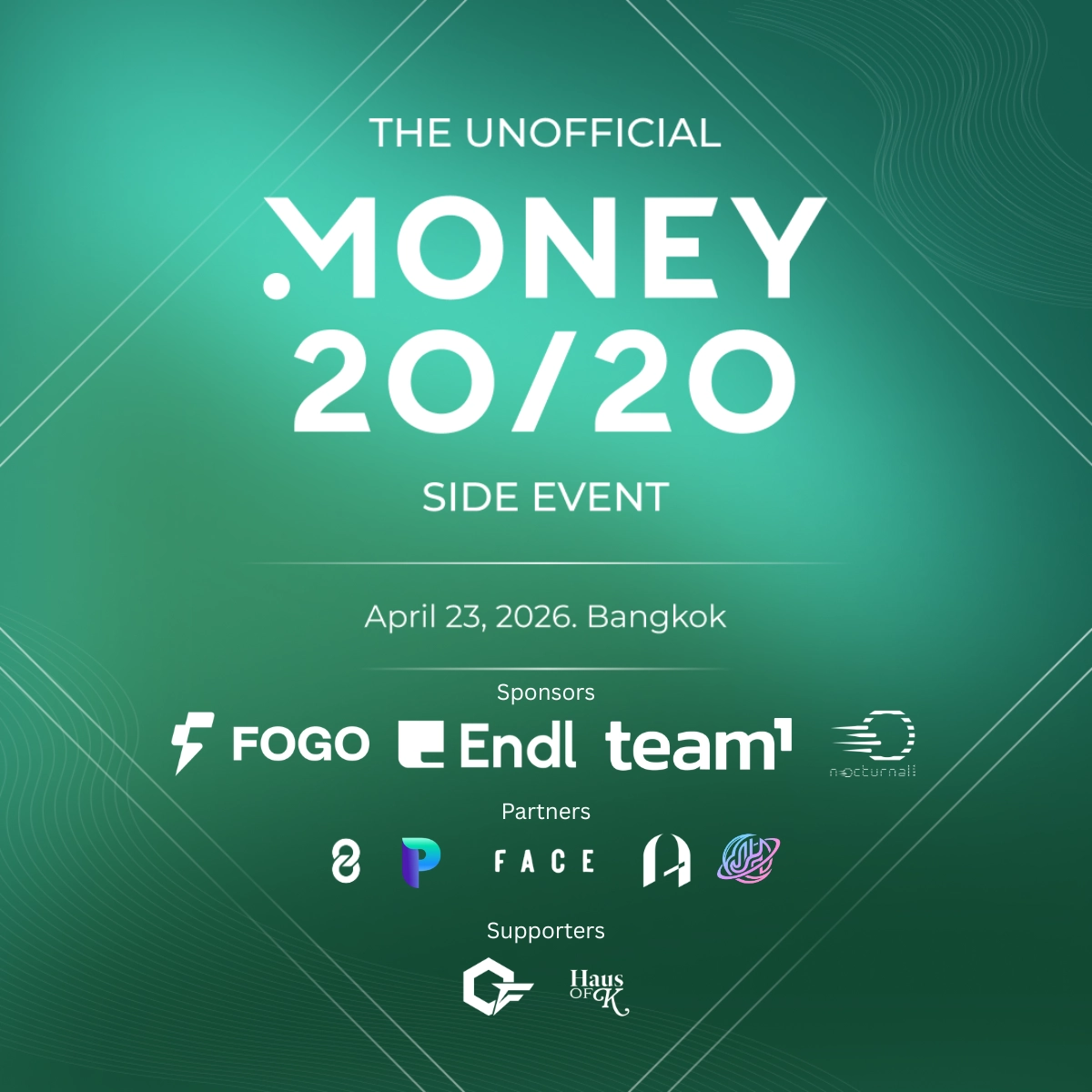 Money 20/20 Unofficial Side Event Bangkok Experience