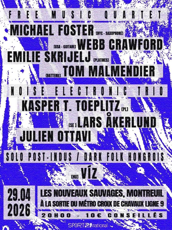 Víz / T. Malmendier + E. Skrijelj + M. Foster + W. Crawford / K. Toeplitz + L. Åkerlund + J. Ottavi