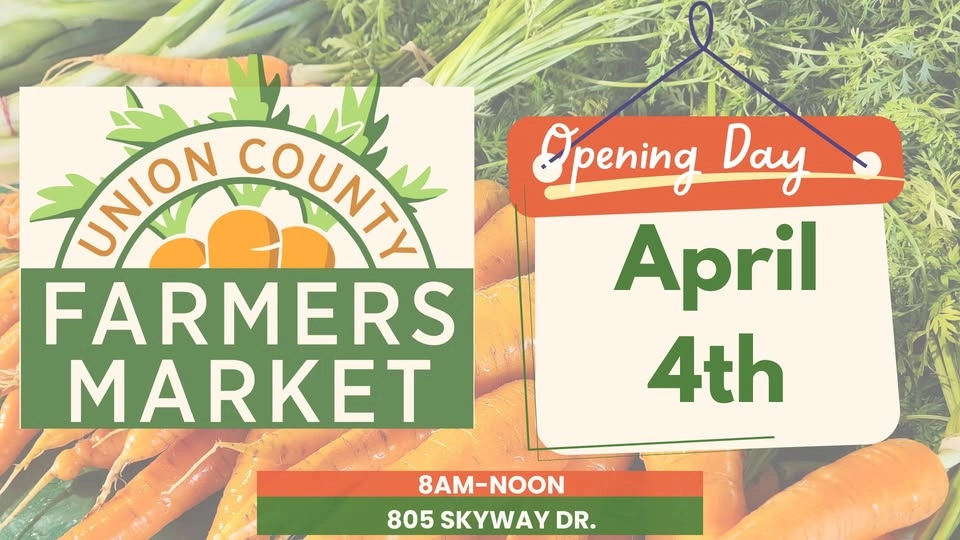 👉 Union County Farmers Market Opening Day 🌱