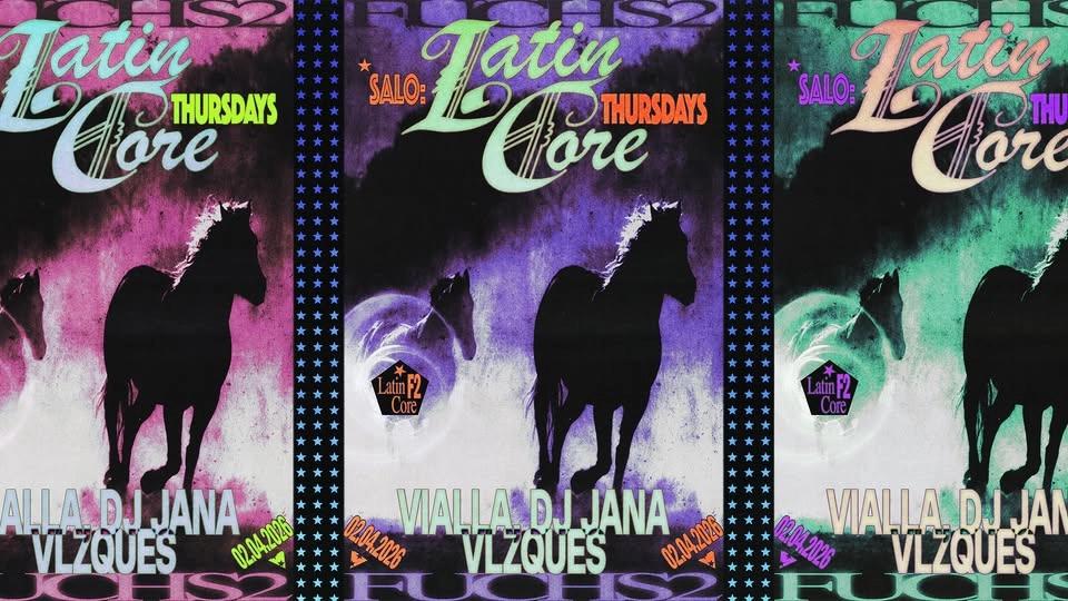 REVO / LATIN CORE THURSDAYS: Vialla ☆ Vlzques ☆ DJ Jana