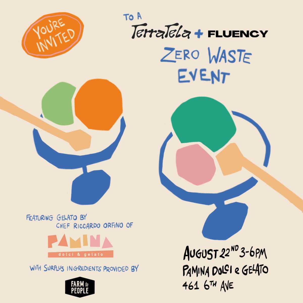 A Terratela and Fluency Zero Waste Event