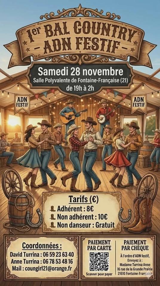 1er bal country ADN festif