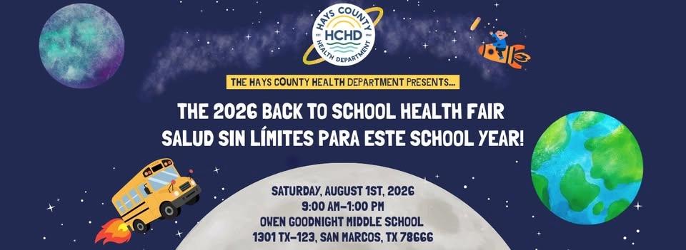 2026 Back to School Health Fair Salud sin lรญmites para este school year!