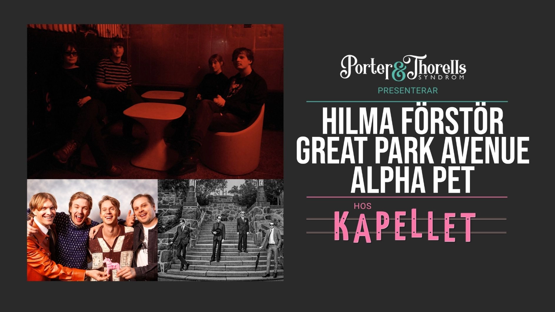 HILMA FÖRSTÖR - GREAT PARK AVENUE - ALPHA PET