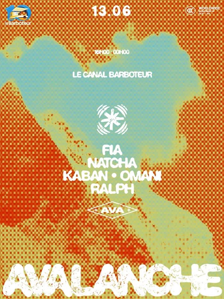 Open Air Avalanche w/Fia & Natcha - Canal Barboteur